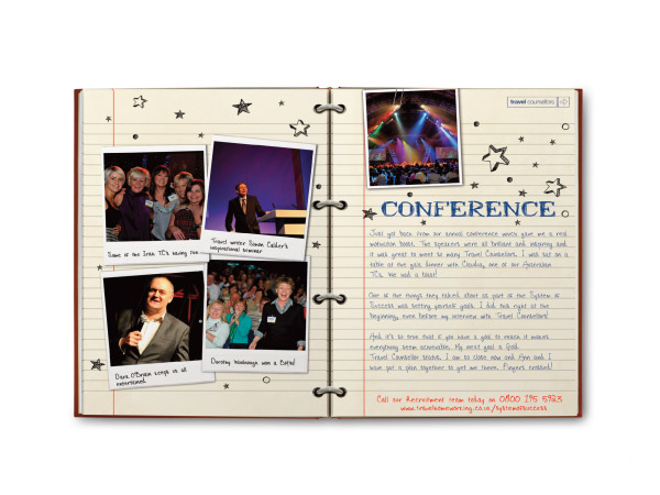 A Day in the Life Diary Direct Mail - Spreads
