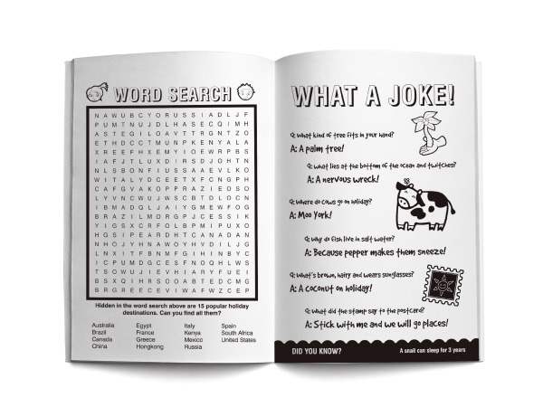 Kids Fun Activity Book - Spreads